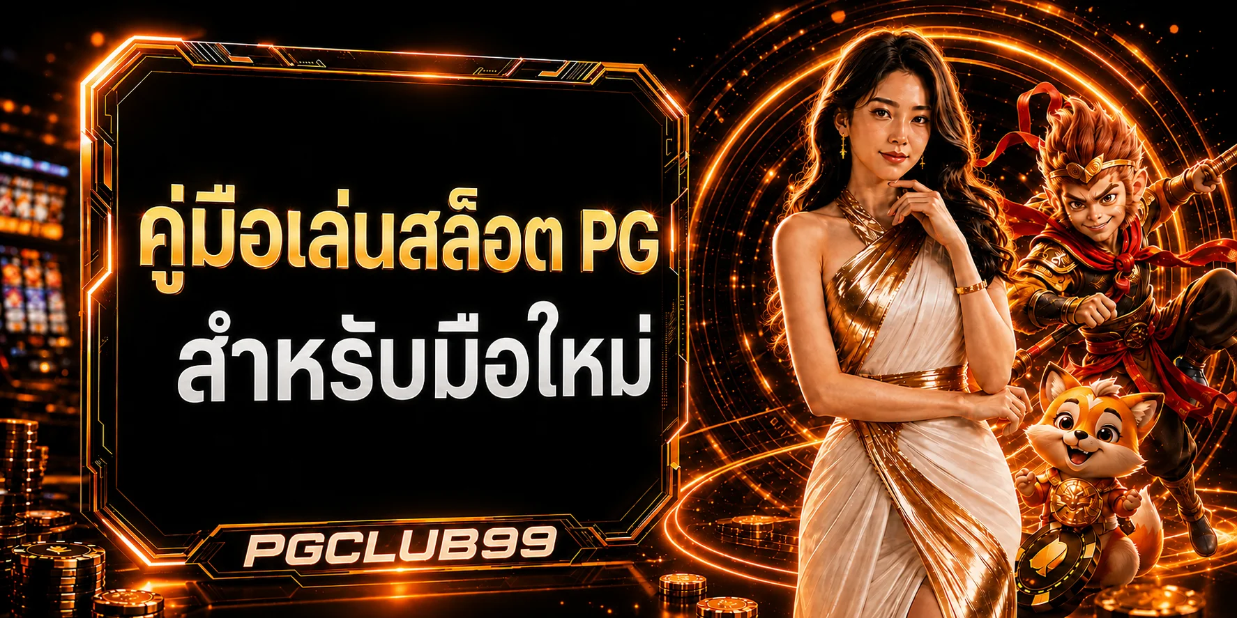 PGCLUB99 วิธีเล่นสล็อต PG สำหรับมือใหม่